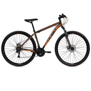 Bicicleta OLMO Wish 290 Rodado 29 21 Velocidades Cuadro Aluminio Negro Naranja