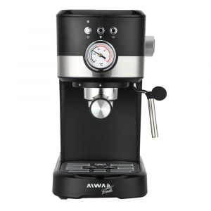 Cafetera Expresso AIWA AWK-CE100N con Espumador