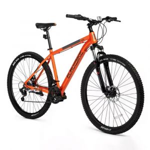 Bicicleta Rodado 29 Mountain Bike EUROBIKE Praga 3.0 Plus Naranja/gris