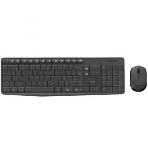 Teclado y Mouse Inalámbrico LOGITECH MK235 Gris